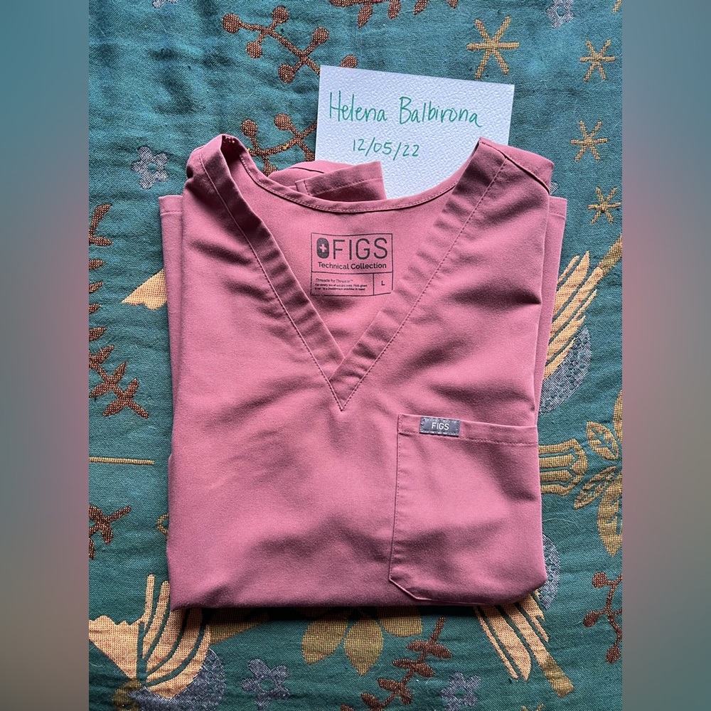Figs mauve set L Catarina/ XL Kade